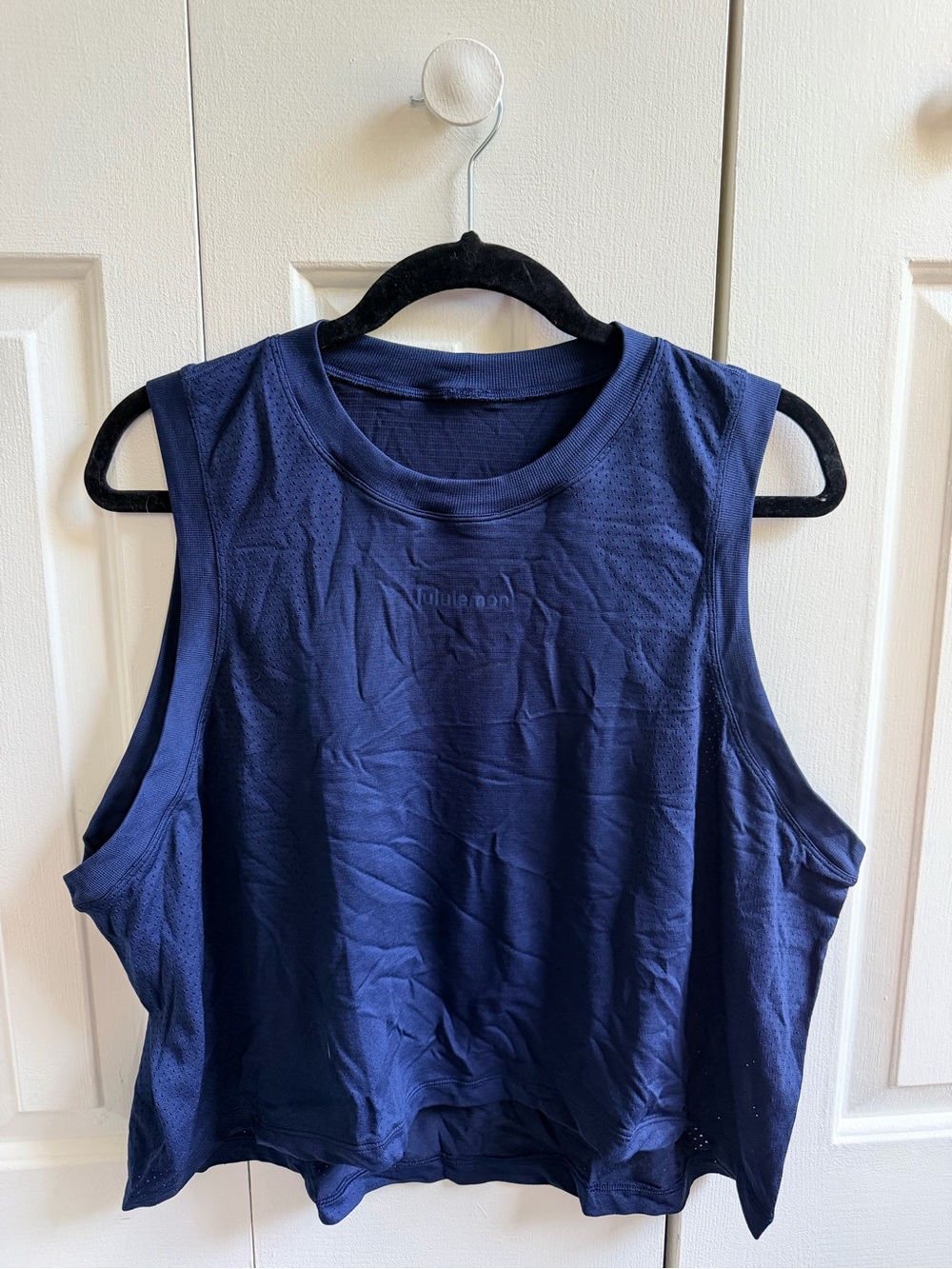 lululemon athletica Swiftly High-Low Cropped Tank Top